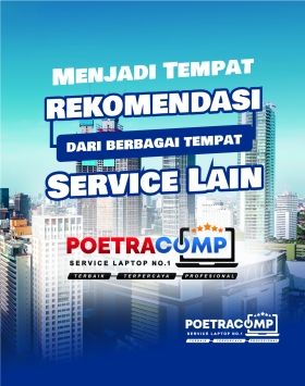 Selamat datang di Poetra Computer - Jasa Service Laptop Terbaik No.1 di Surabaya. Kami adalah pilihan utama Anda untuk layanan perbaikan laptop yang profesional, handal, dan terpercaya. Dengan pengalaman bertahun-tahun dalam industri ini, tim kami yang terampil dan berpengetahuan luas siap untuk mengatasi segala masalah laptop Anda.