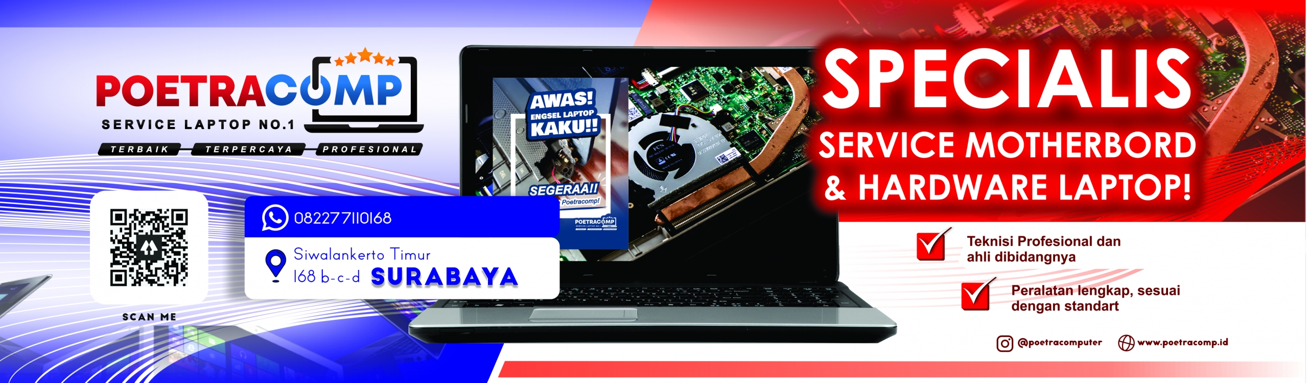 Selamat Datang di Poetra Computer Surabaya Specialist Service Laptop Terbaik No.1 di Surabayaberdiri sejak tahun 2009 Dikerjakan dengan Teknisi handal dan Berpengalaman di bidangnya Rekomendasi Service laptop semua merk dan Segala Kondisi kerusakan Laptop Anda. Pengerjaan bisa ditunggu jaminan garansi terbaik team teknisi handal dan berpengalaman Laptop Anda Mati.lcd pecah.body patah.engsel patah.ganti ssd.service board.reball vga dll Rekomendasi Service Laptop Terbaik Terpercaya dan Profesional No.1 di Surabaya Pengerjaan bisa ditunggu jaminan garansi terbaik team teknisi handal dan berpengalaman service laptop service komputer service laptop terdekat service komputer terdekat service laptop murah surabaya service komputer murah surabaya service laptop surabaya service komputer surabaya service laptop surabaya barat service komputer surabaya barat service laptop surabaya terdekat service komputer surabaya terdekat service laptop surabaya timur service komputer surabaya timur service laptop murah terdekat service komputer murah terdekat service laptop area surabaya service komputer area surabaya service laptop surabaya pusat service komputer surabaya pusat service laptop surabaya utara service komputer surabaya utara service laptop surabaya selatan service komputer surabaya selatan service laptop surabaya terdekat service komputer surabaya terdekat service laptop sidoarjo service komputer sidoarjo tukang service laptop terdekat tukang service komputer terdekat tempat service laptop terdekat tempat service komputer terdekat service laptop terdekat dari lokasi saya service laptop service laptop samsung service laptop acer service laptop lenovo service laptop toshiba service laptop asus service laptop hp service laptop dell service laptop apple service laptop sony vaio service laptop compaq service laptop alienware service laptop fujitsu service laptop xiaomi service laptop msi service laptop razer service laptop axioo service laptop surface service laptop afthershock service laptop anote service laptop chromebook service laptop nec service laptop nokia service laptop sharp ganti motherboard laptop harga service keyboard laptop ganti lcd laptop servis lcd laptop harga perbaikan lcd laptop harga service laptop kena air biaya service keyboard laptop harga servis keyboard laptop reball vga laptop rebal vga komputer biaya ganti lcd laptop harga benerin keyboard laptop harga service motherboard laptop biaya service motherboard laptop perbaikan lcd laptop biaya ganti keyboard harga memperbaiki lcd laptop harga service layar laptop harga perbaikan keyboard laptop jasa ganti lcd laptop harga service laptop service laptop lcd pecah service laptop instal windows service laptop instal ulang service laptop ganti keyboard service laptop ganti lcd service laptop ganti baterai service laptop engsel patah service laptop repair casing service laptop ganti casing service laptop maintenance service laptop overheat service laptop mati total service laptop mati service laptop upgrade ssd service laptop upgrade ram service laptop gaming Poetra comp ruko siwalankerto square jl.siwalankerto timur 168 B surabaya call/wa : 082277110168 